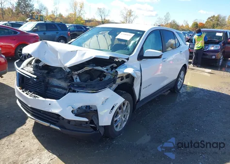 2022 Chevrolet Equinox Awd Lt z USA, uszkodzony, nr VIN 3GNAXUEV6NL299765